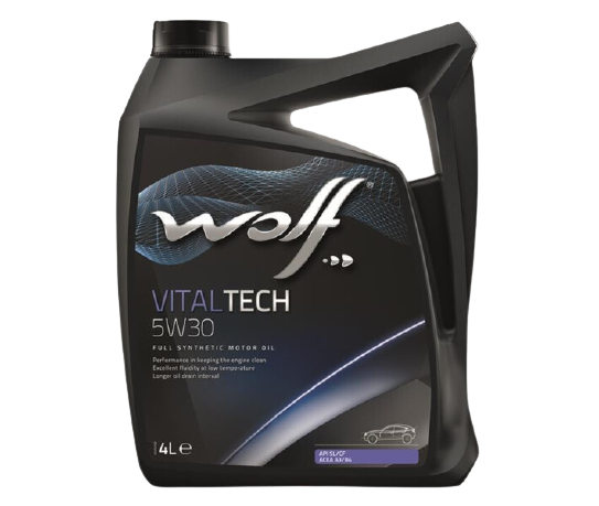 Моторное масло Wolf VitalTech 5W-30, 4л 